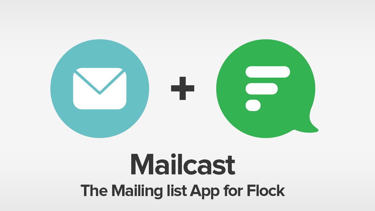 Create and manage group mailing lists from within Flock