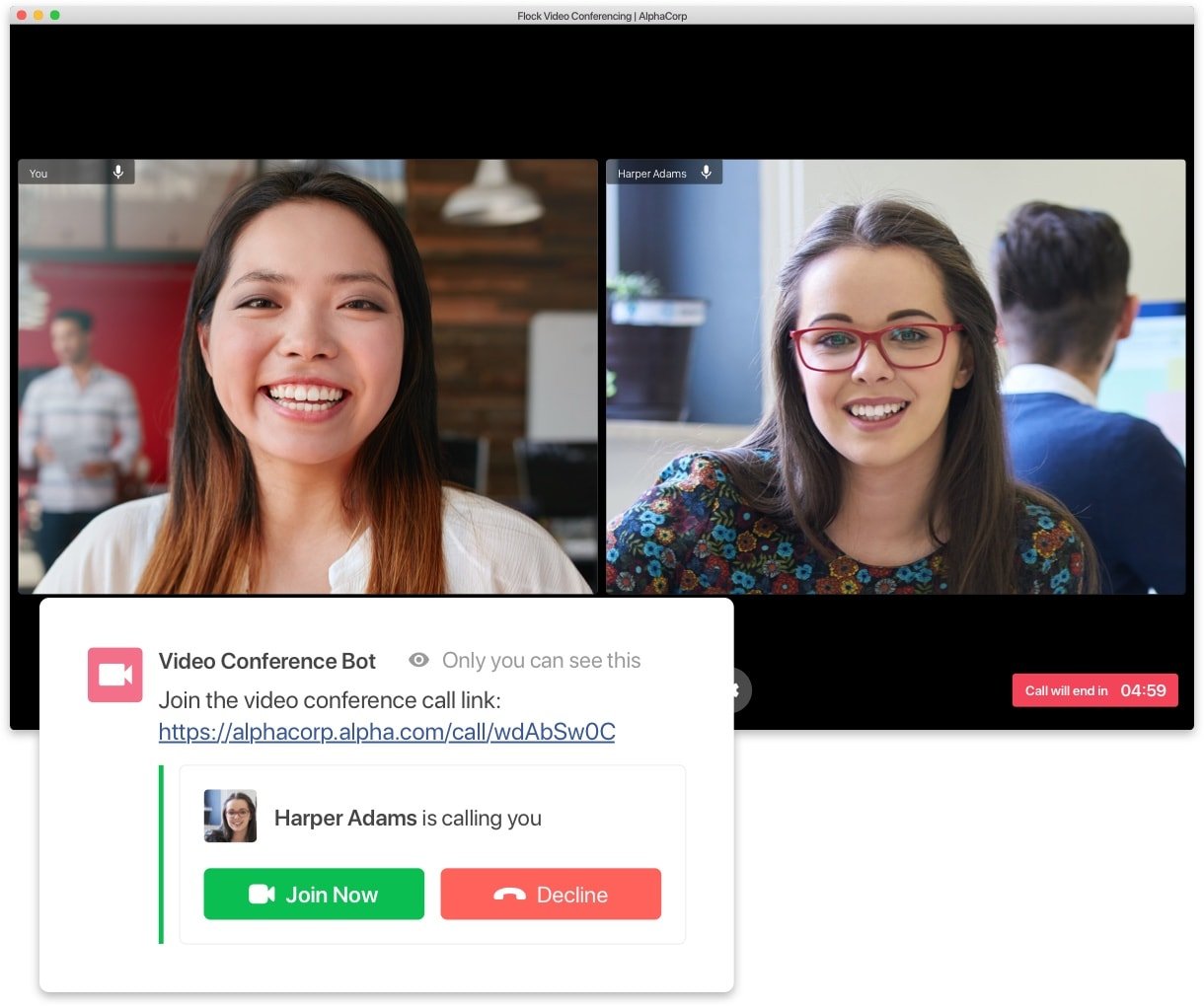 Video, voice memos, and audio conferencing